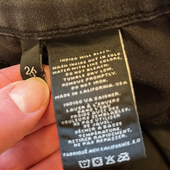 J BRAND MARIA faded black skinny jeans - Picture 4 of 7